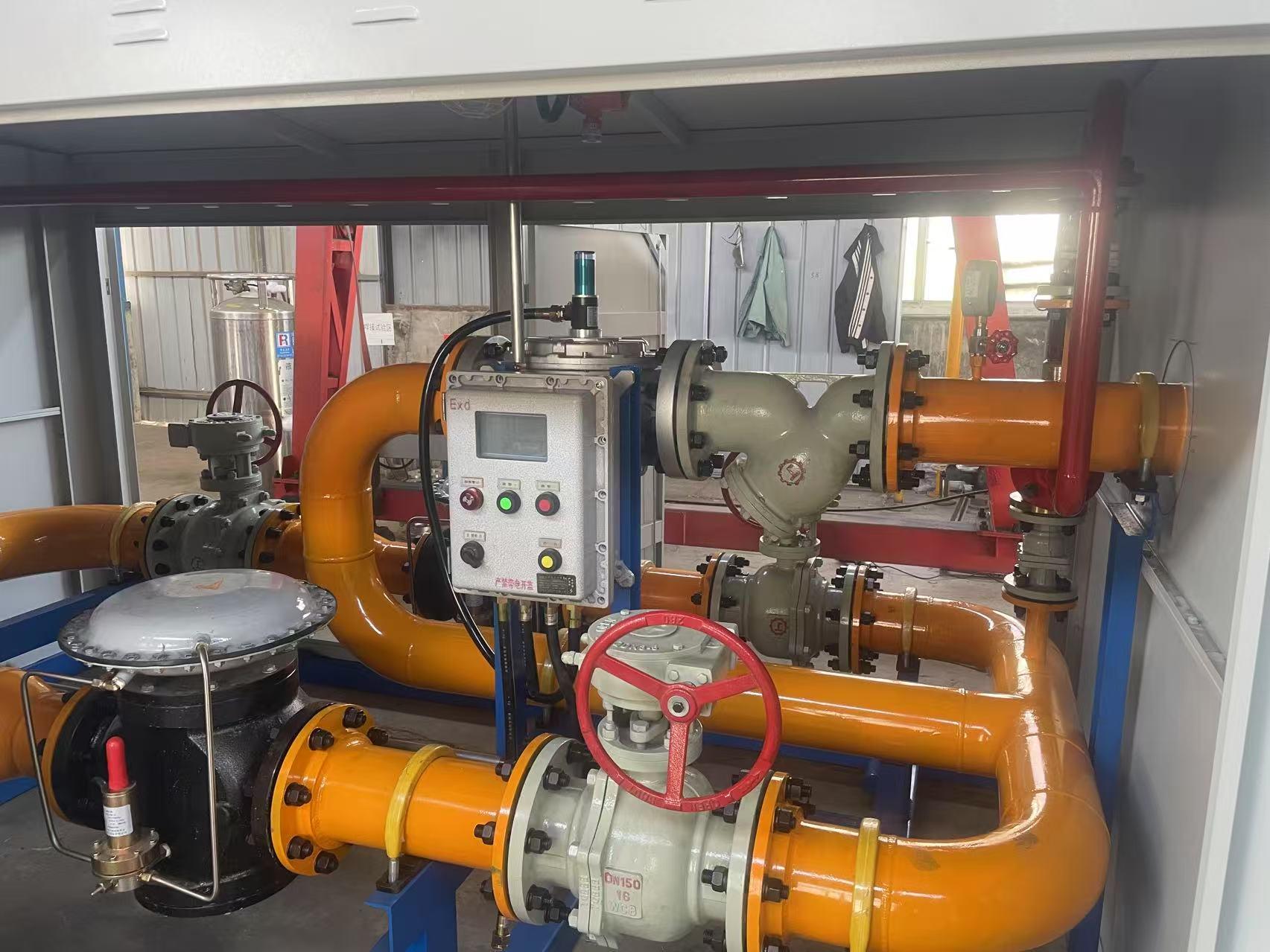 管道气5000方终端调压柜